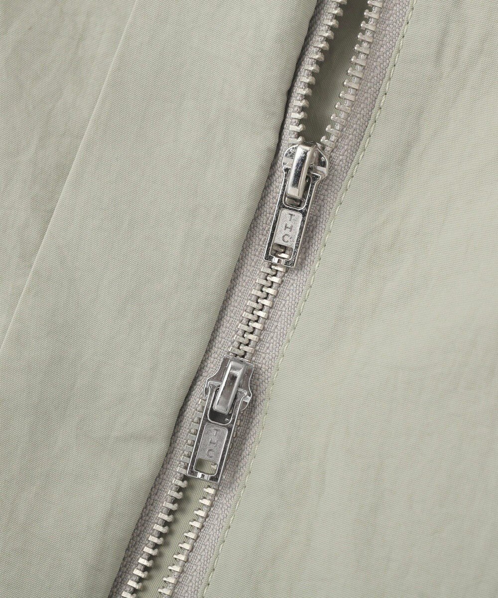 CRAFT STANDARD BOUTIQUE ナイロンダブルウエストIラインスカート 