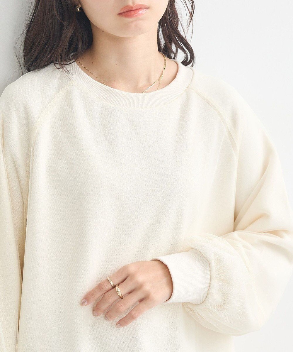 earth music&ecology シアーレイヤードプルオーバー 