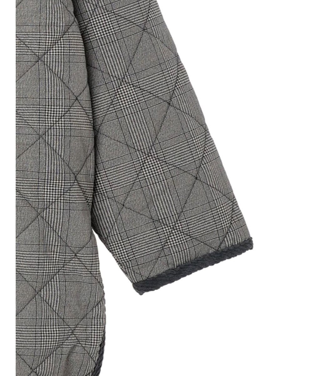 Green Parks キルティングノーカラーブルゾン 