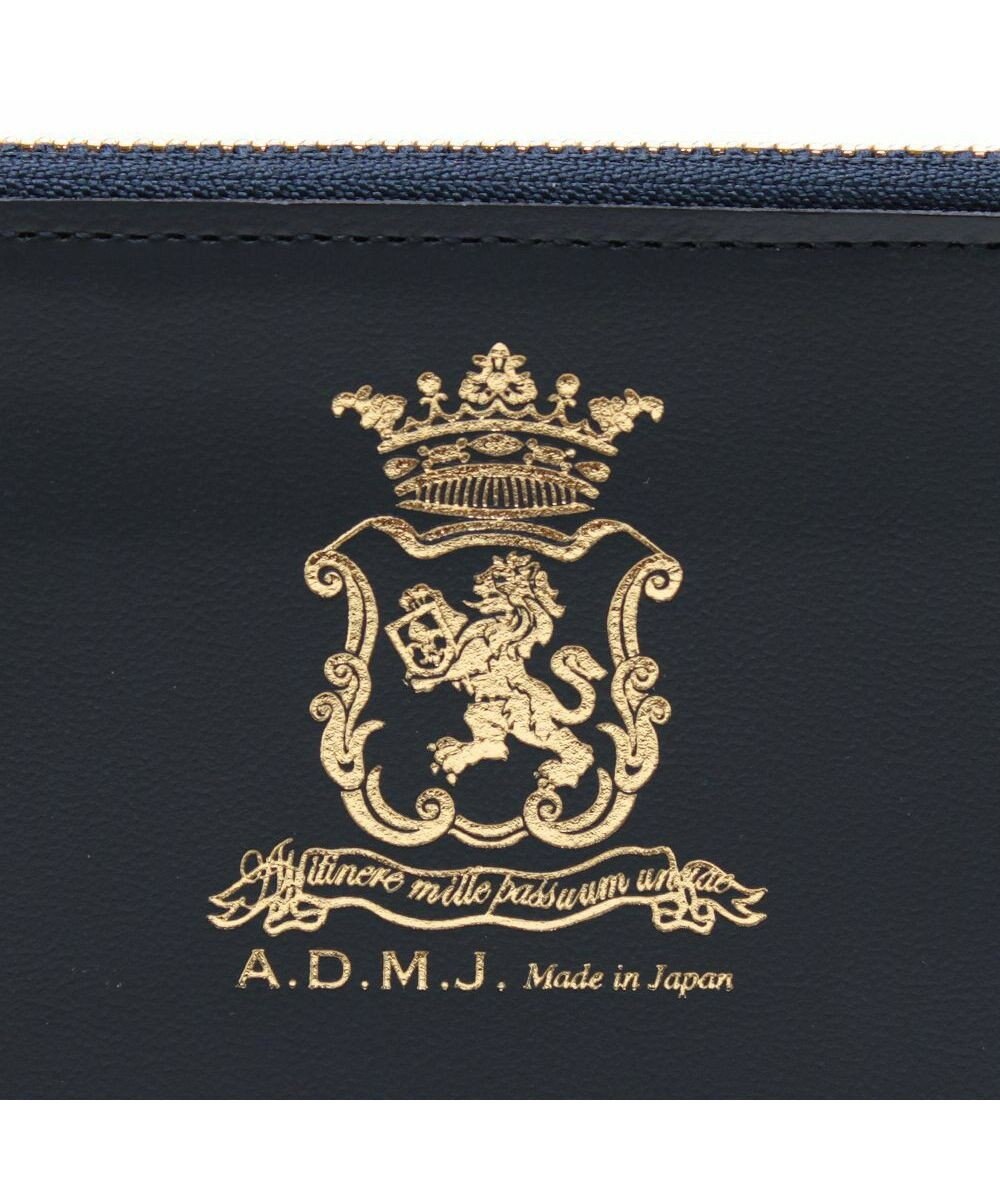 A.D.M.J. 【牛革】セブンティリリィ/オーガナイザーパース 