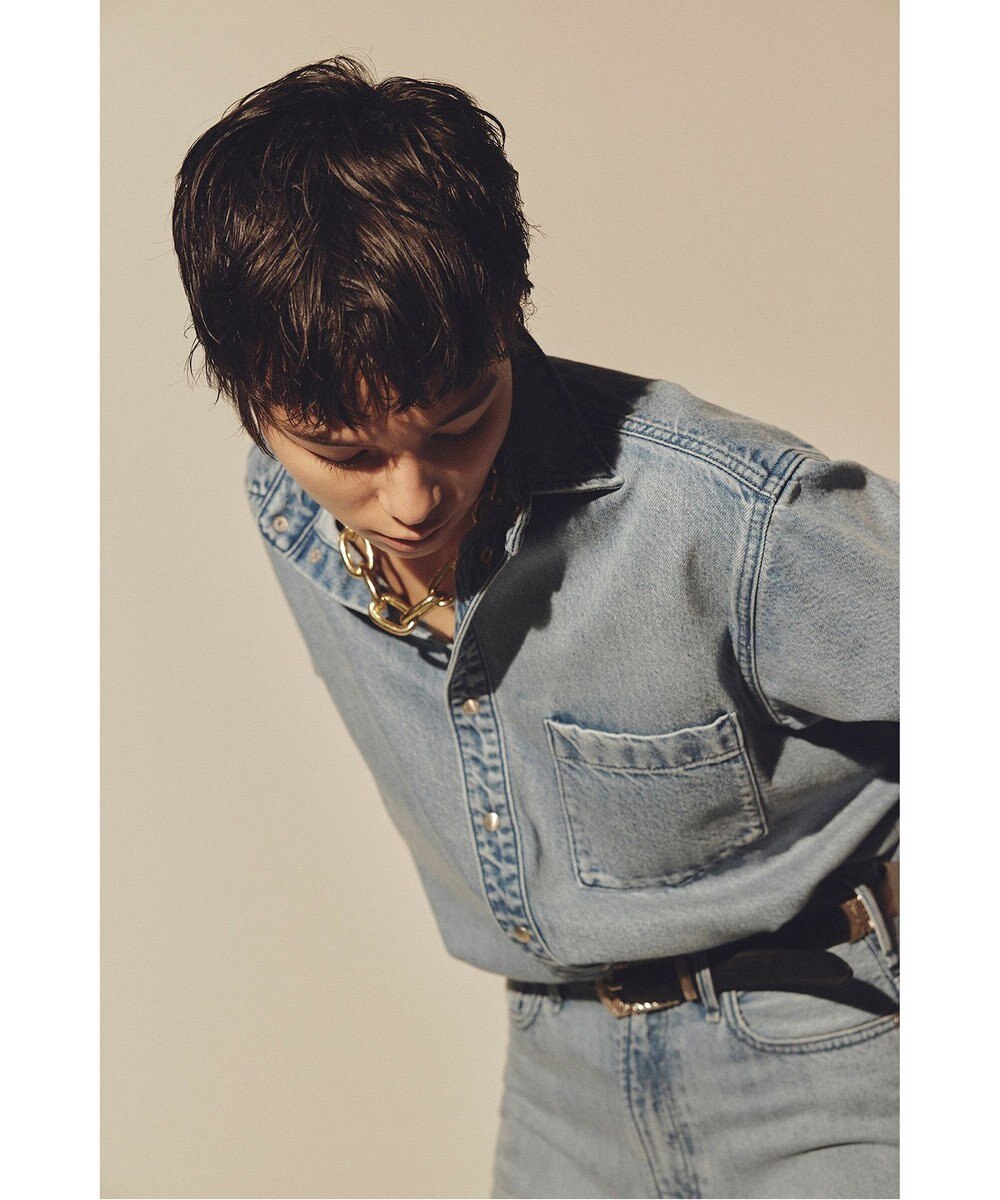 uncrave 【upper hights × uncrave】THE SENSE uncrave デニムシャツ 