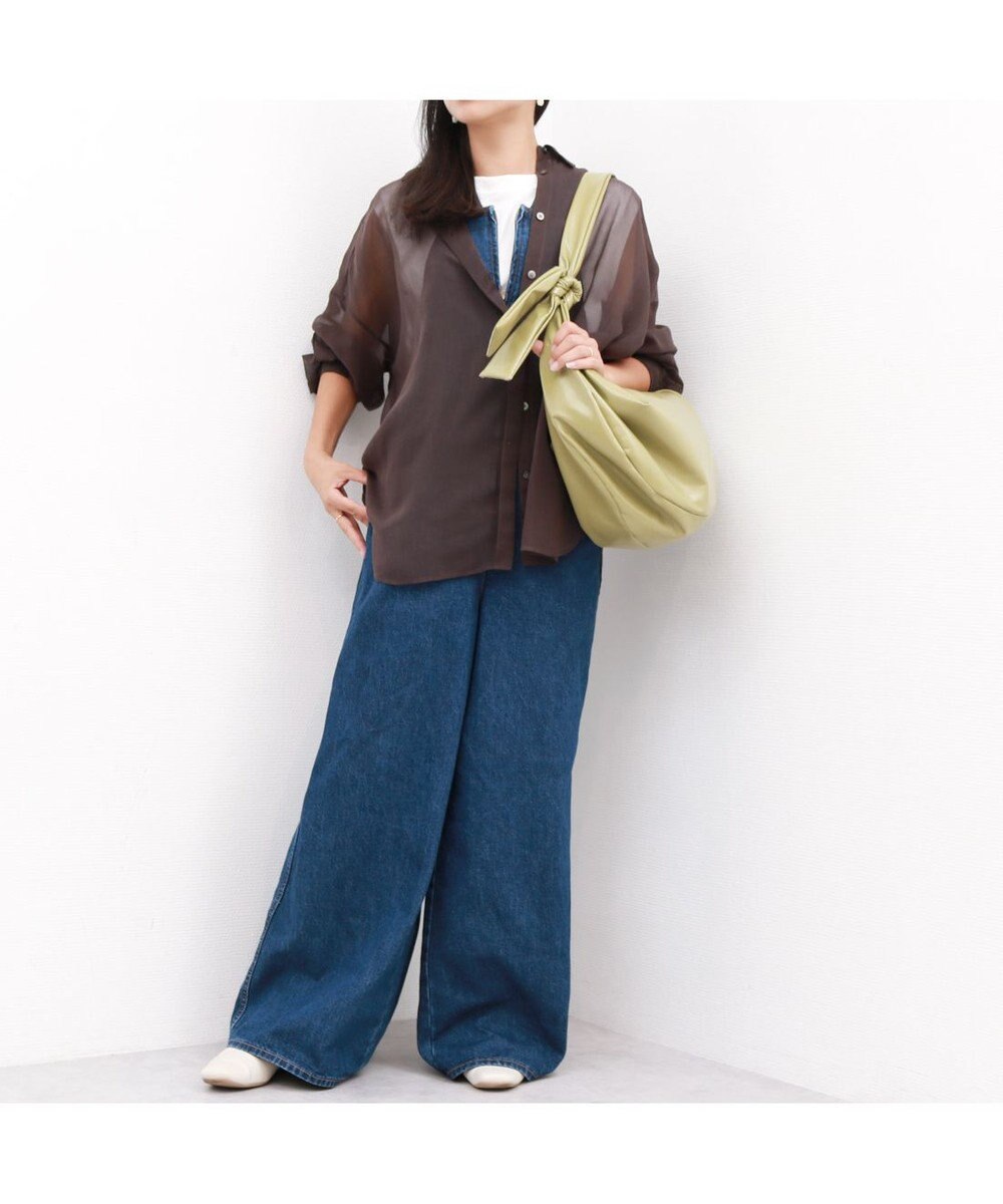 UNBILLION カシュカシュ cachecache / ソフトエナメルノットビッグショルダー 