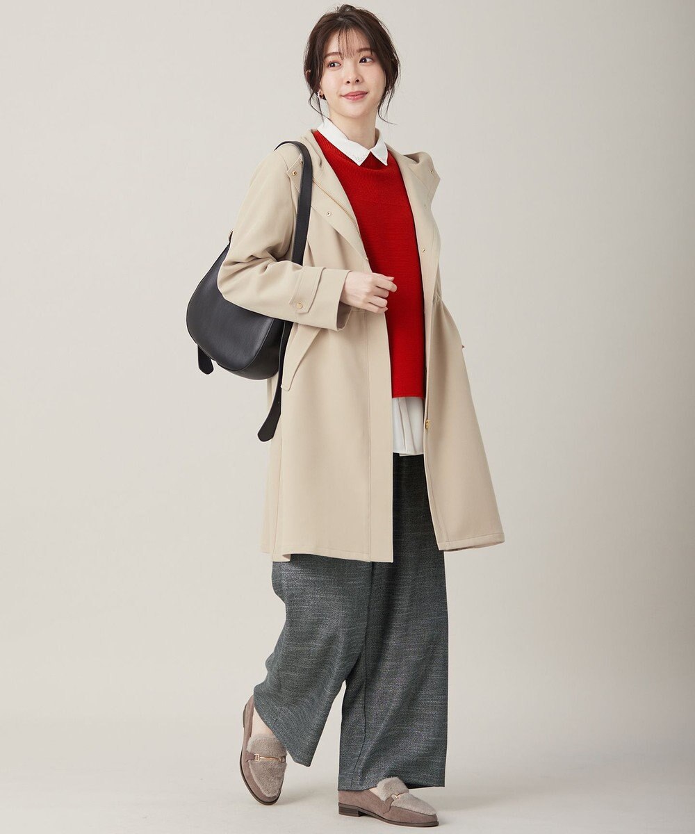 ANY SIS 【洗える】ラメキライージードロスト パンツ 