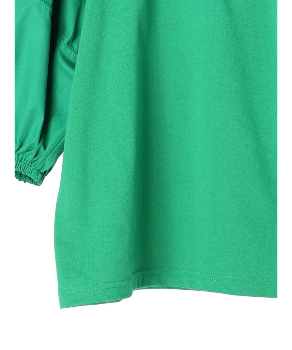 Green Parks 布帛ドッキングランタンスリーブカットプルオーバー 