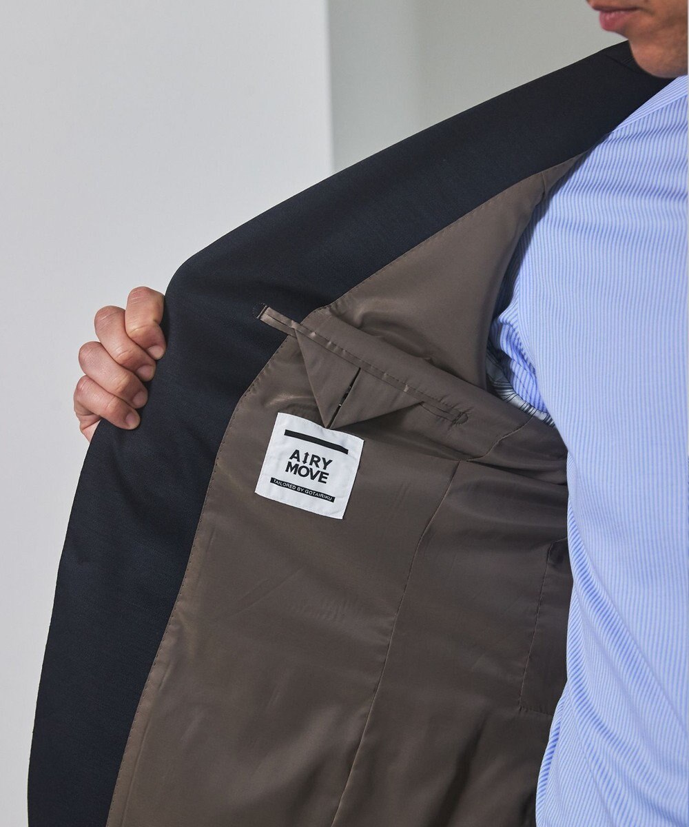 GOTAIRIKU セットアップ対応【洗える/ストレッチ/シワになりにくい】ウォッシャブルジャージー セットアップジャケット_無地（25年モデル） 