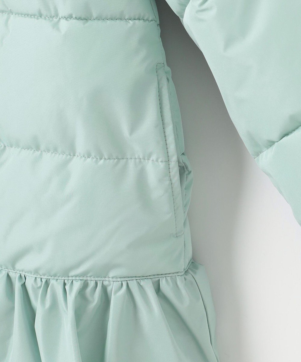 ANY KIDS 【洗濯機OK】中綿リボンコート 