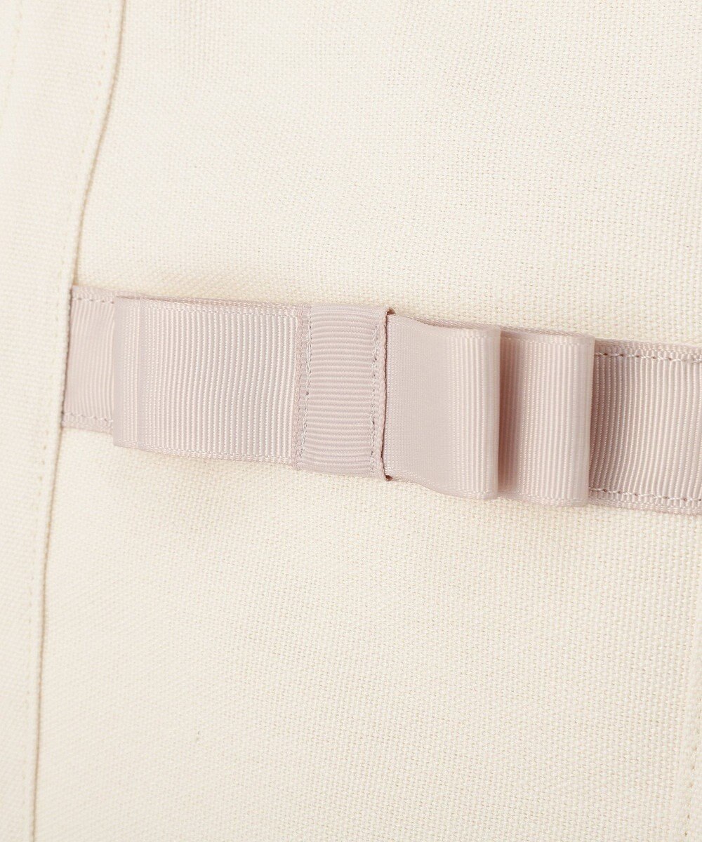 Maison de FLEUR マルチポケット帆布トートMバッグ 