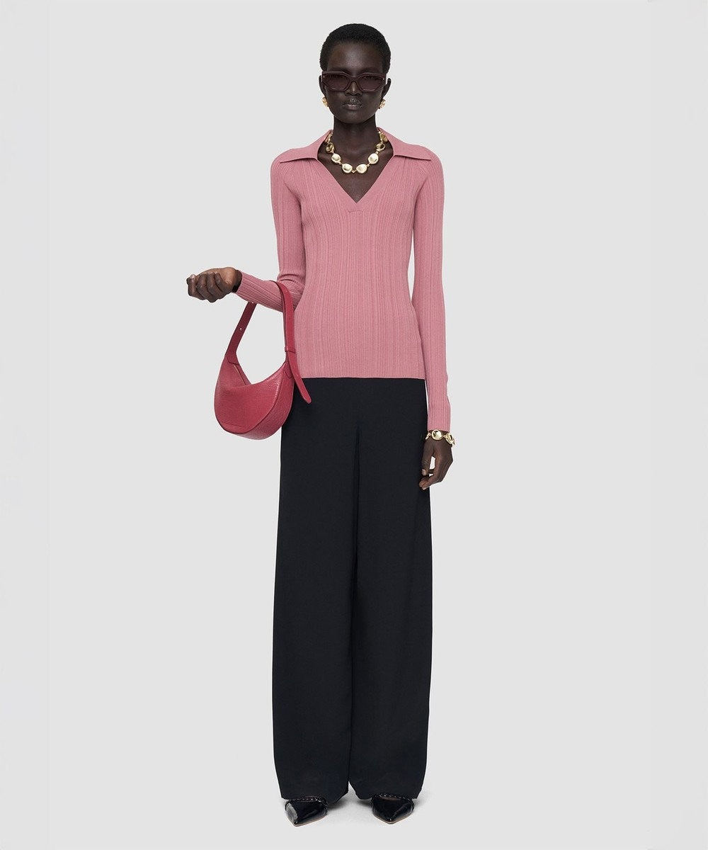 JOSEPH ニットプリッセ　ロングスリーブニット 