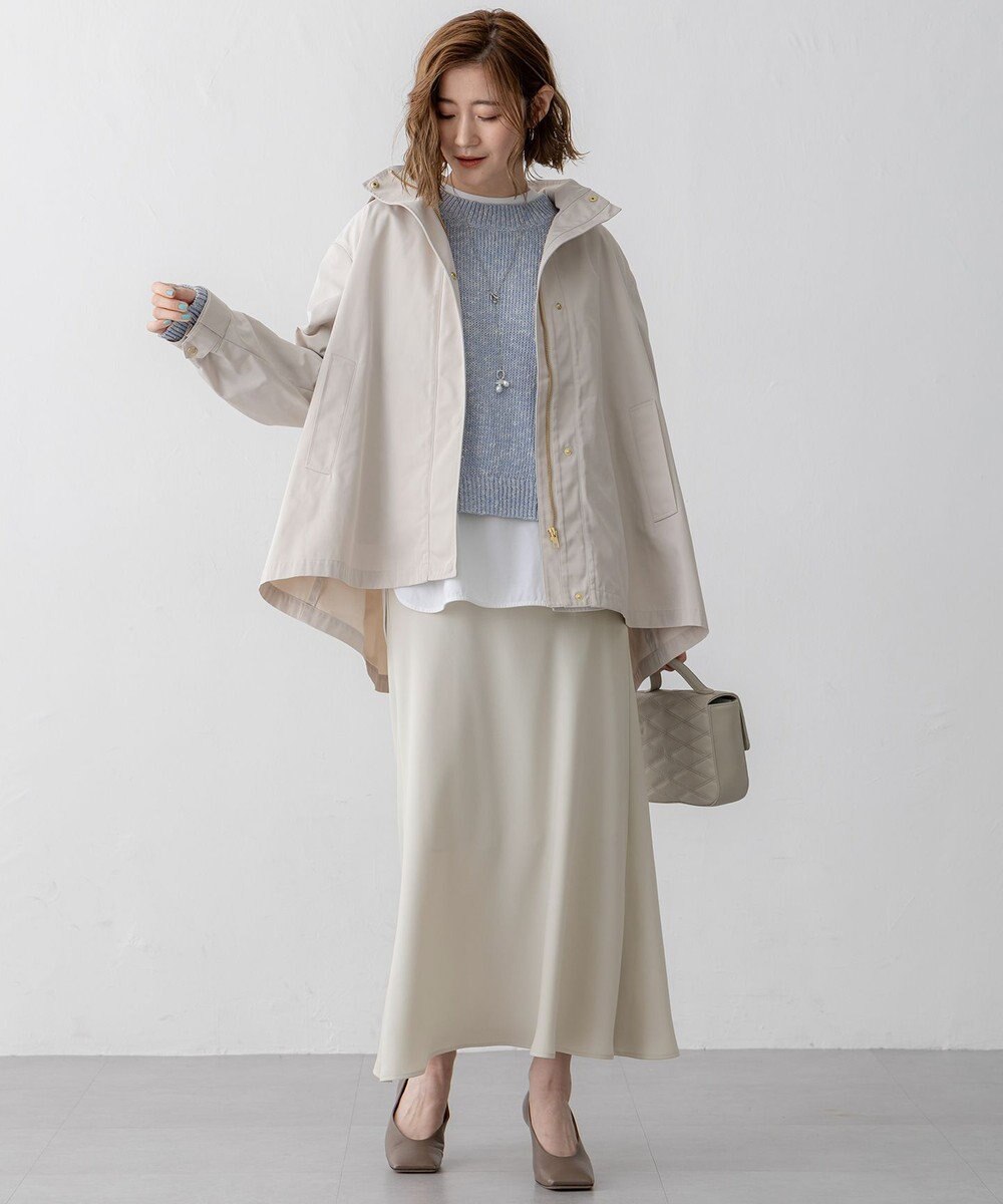 23区 S 【VERY3月号掲載/撥水加工】ライトツイル フーディーアウター 