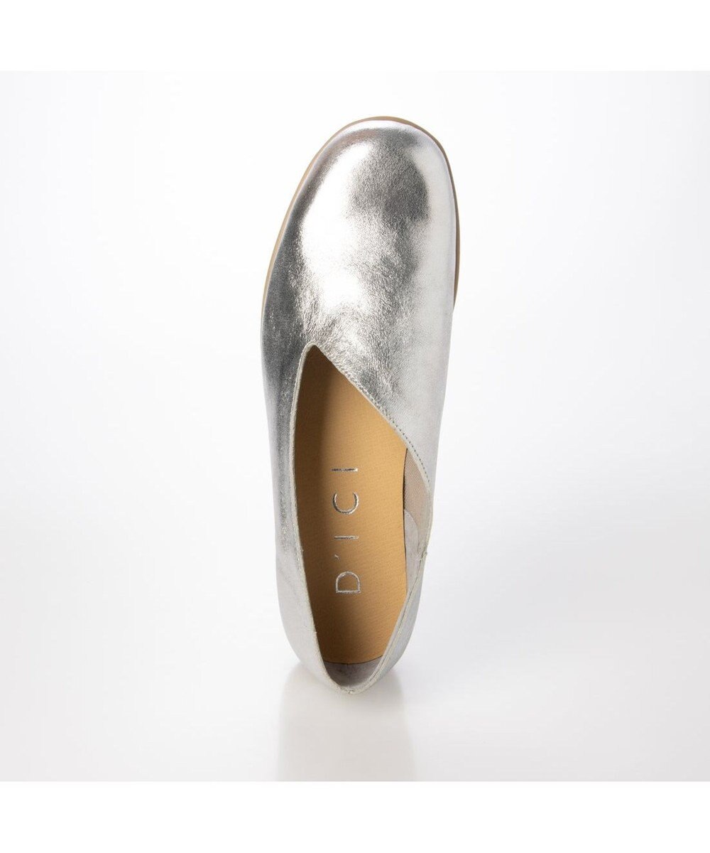 MODE ET JACOMO <D'ICI>カットラインミドルヒールシューズ 