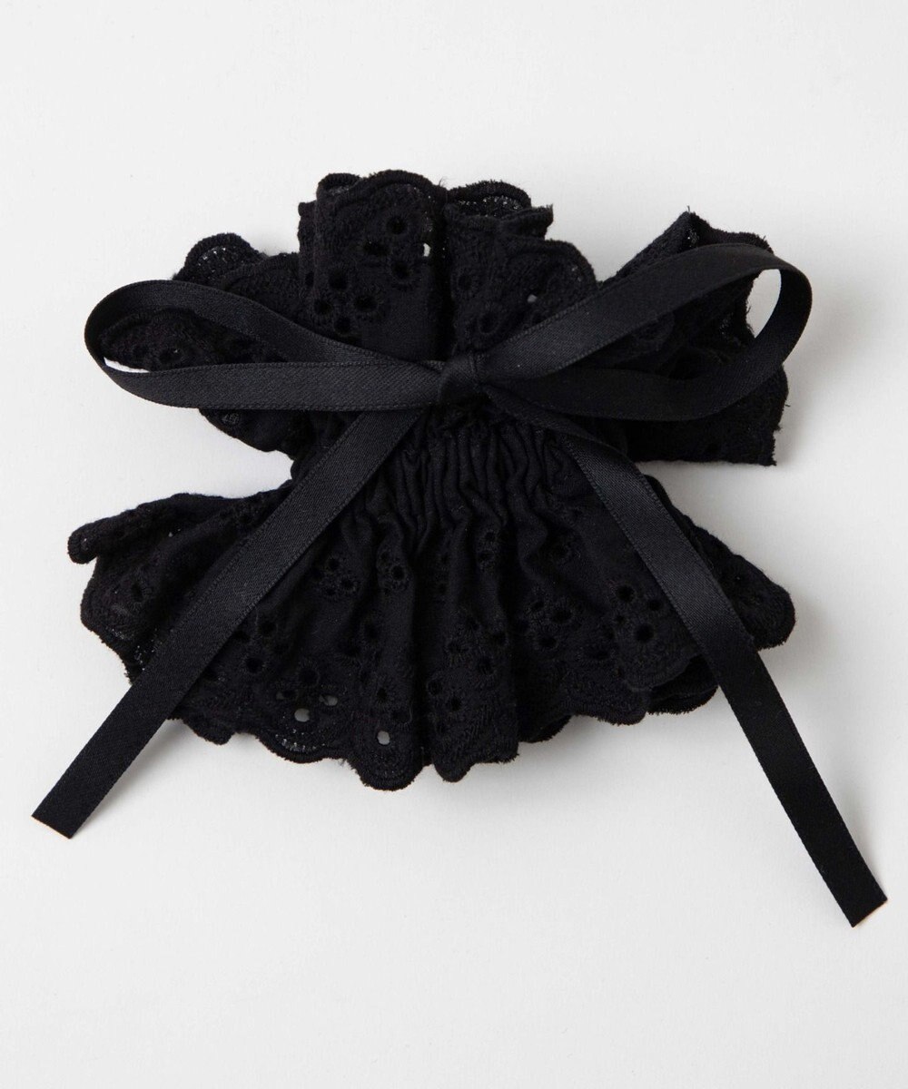 WEGO Lリボン付きレースシュシュ 