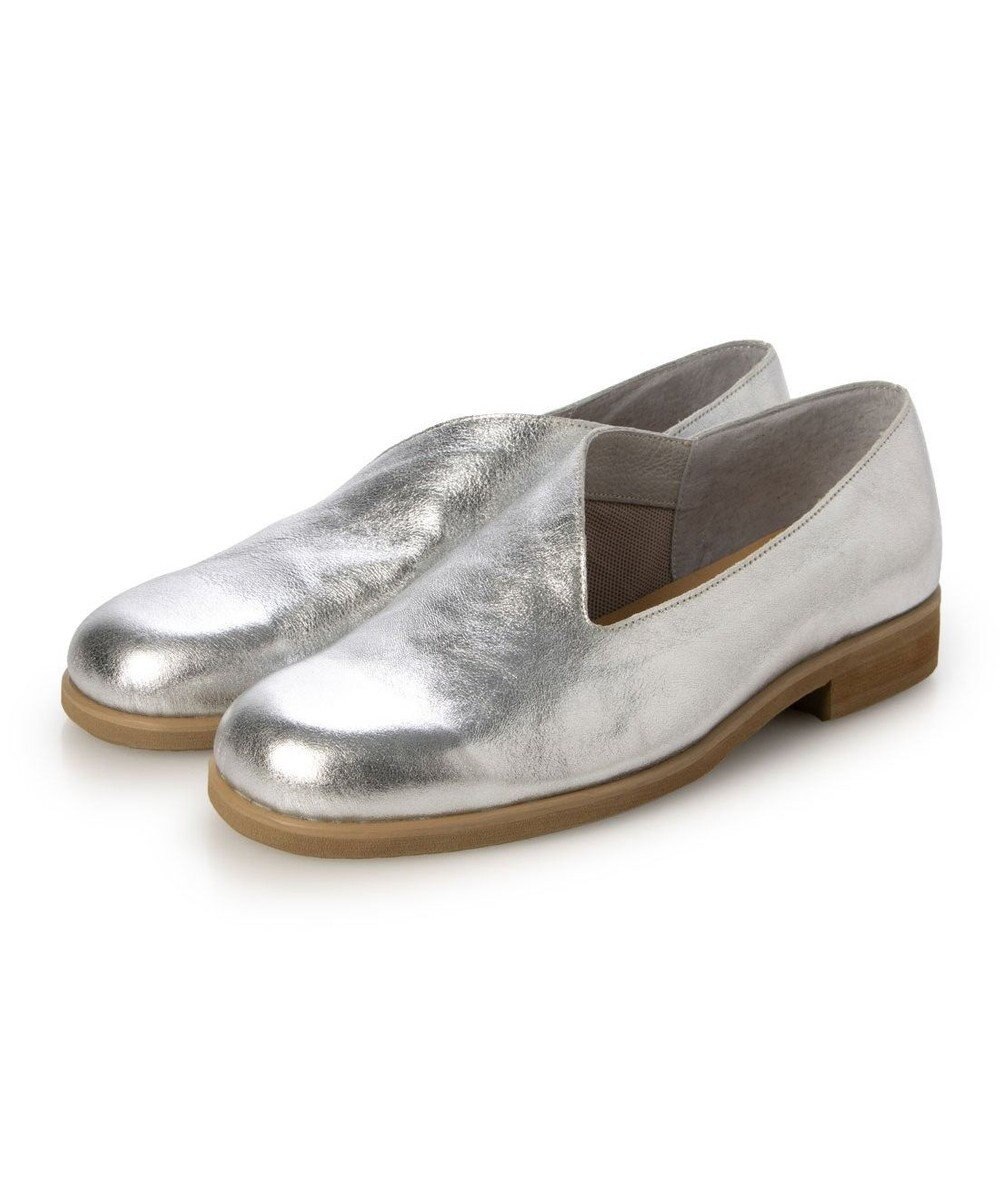 MODE ET JACOMO <D'ICI>カットラインミドルヒールシューズ 