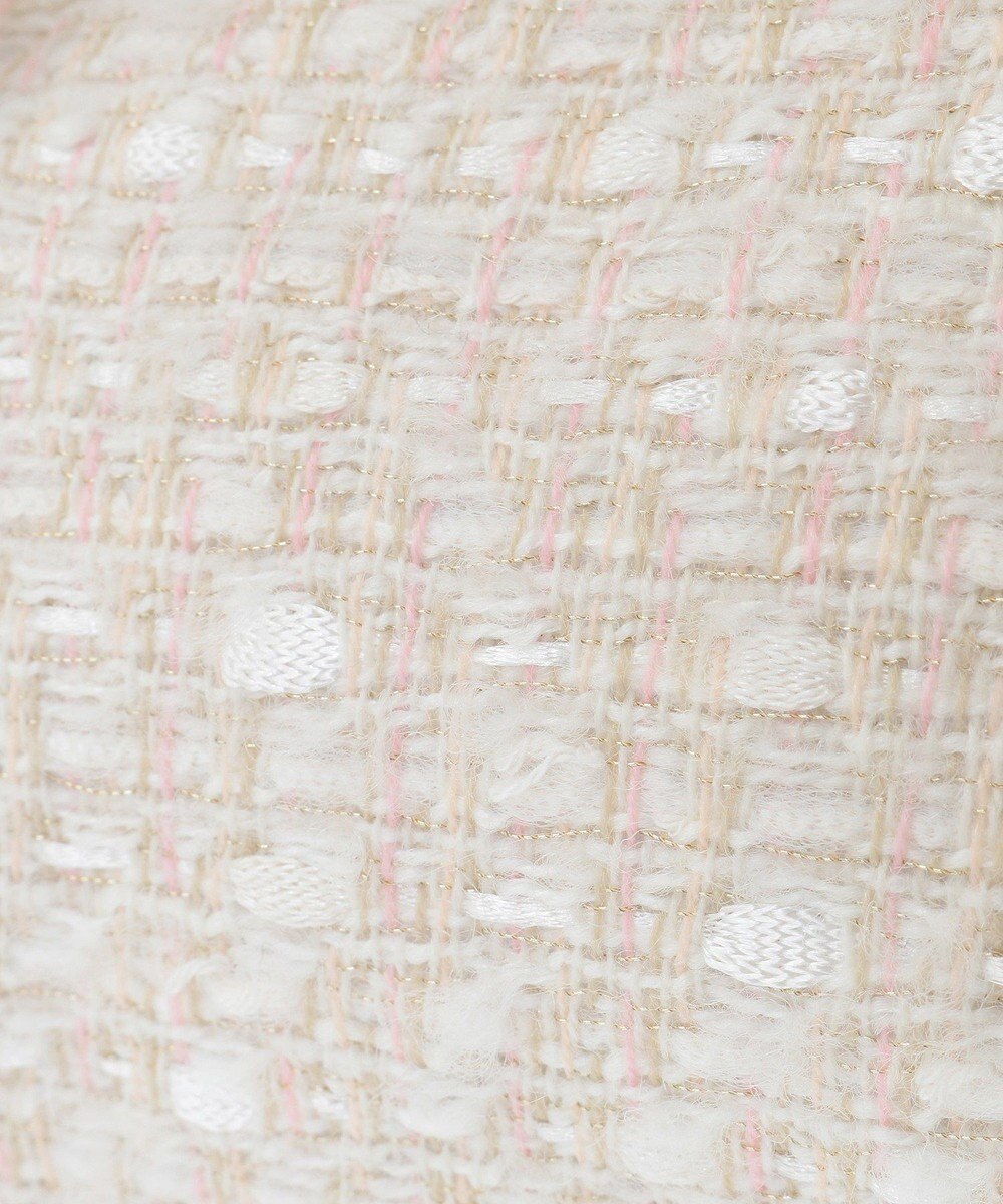 Maison de FLEUR LINTONツイード2Wayミニボストンバッグ 