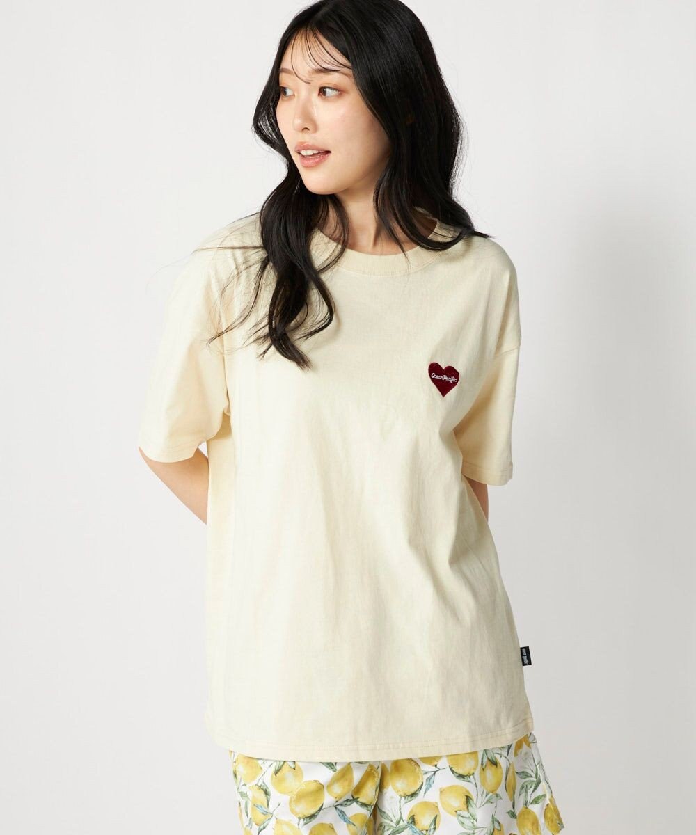 OP／FILA 【Ocean Pacific】ワンポイントベーシックTシャツ 