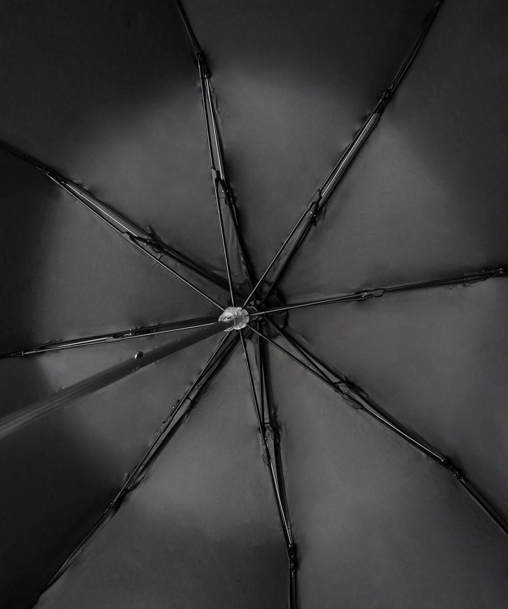 MOONBAT 【晴雨兼用日傘】ランバン コレクション（LANVIN COLLECTION）折りたたみ日傘 グログランリボン 