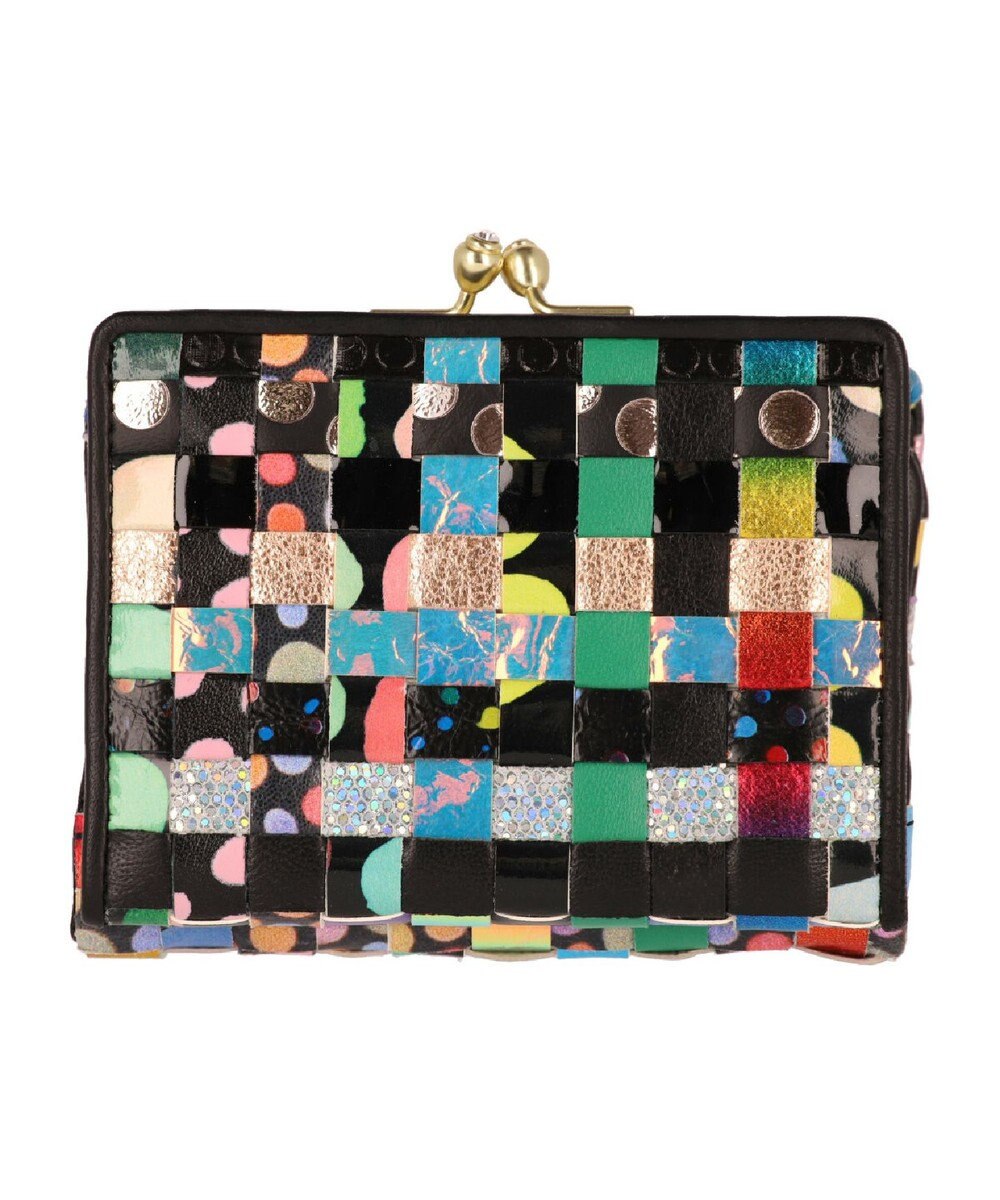 tsumori chisato CARRY エポネコメッシュ 2つ折り財布 がま口 