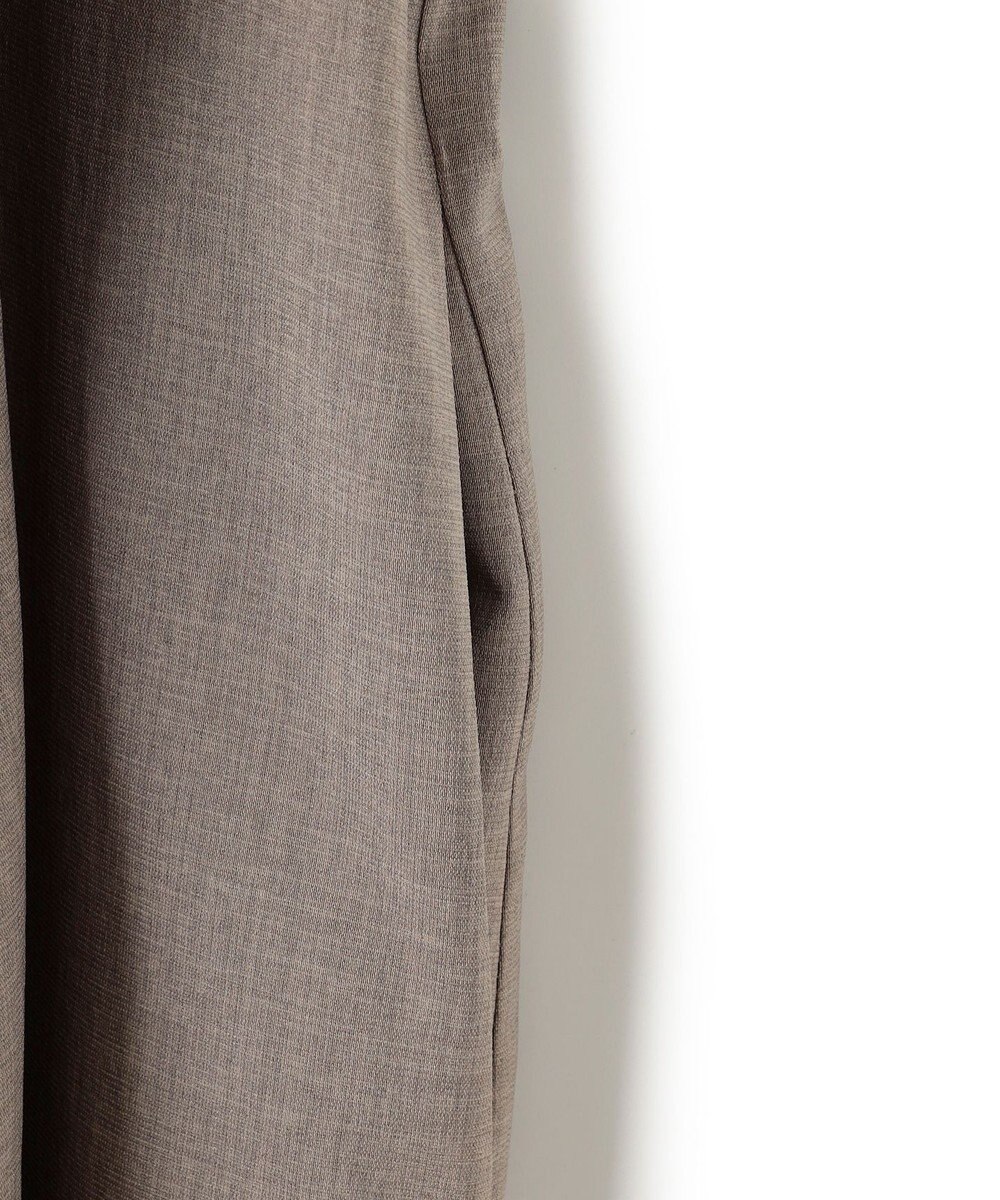 BEIGE， 【洗える/接触冷感/速乾/UVケア対応】BATEAU / フレンチスリーブAラインタックワンピース 