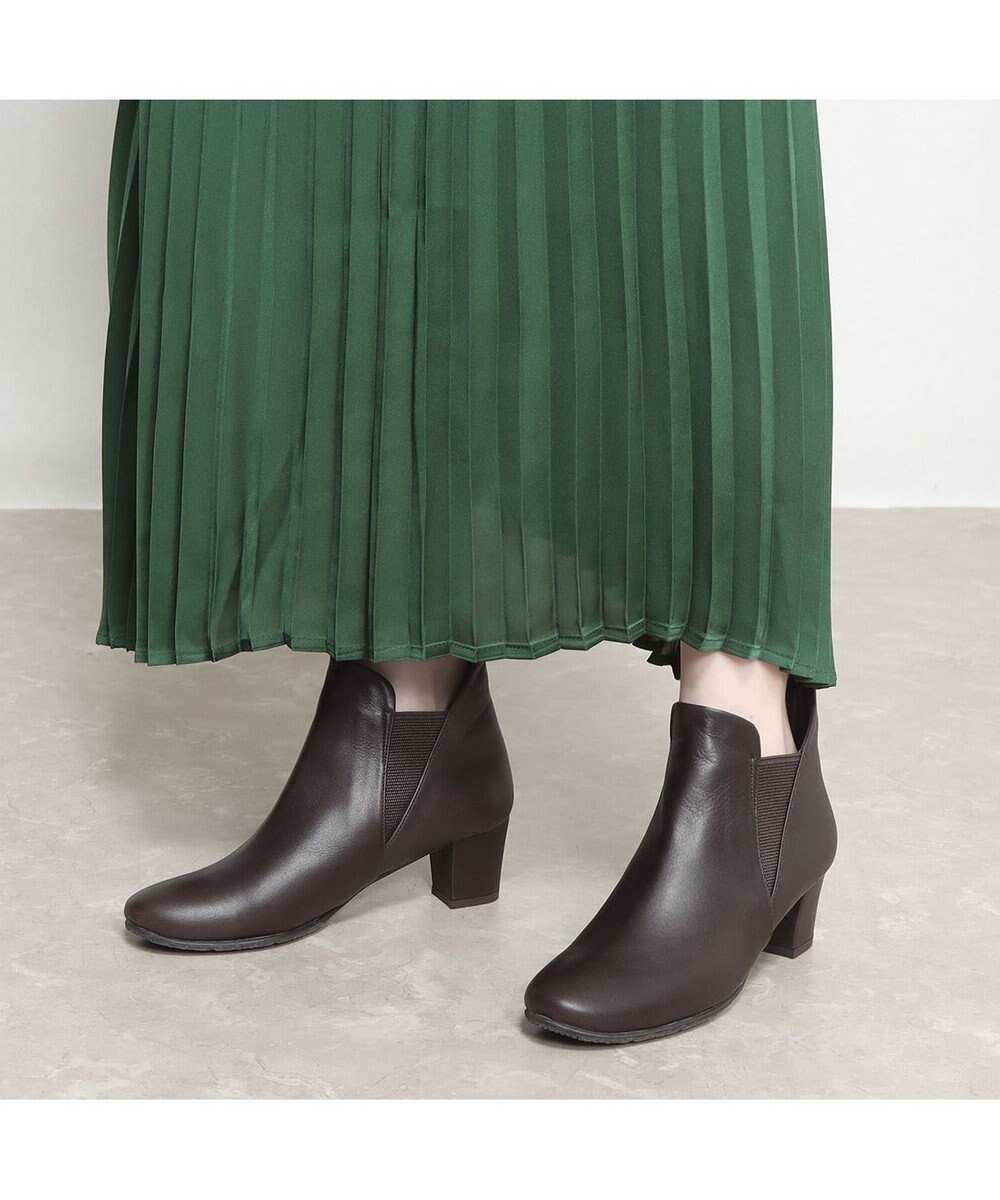 MODE ET JACOMO <D'ICI>サイドゴアヒールブーツ 