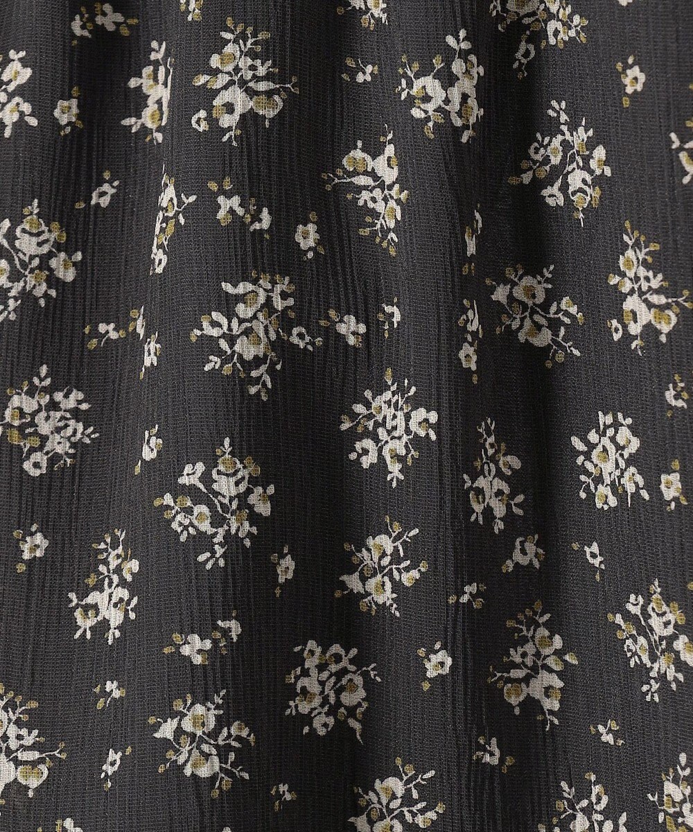 J.PRESS LADIES 【洗える】楊柳フラワープリント キュロット パンツ 