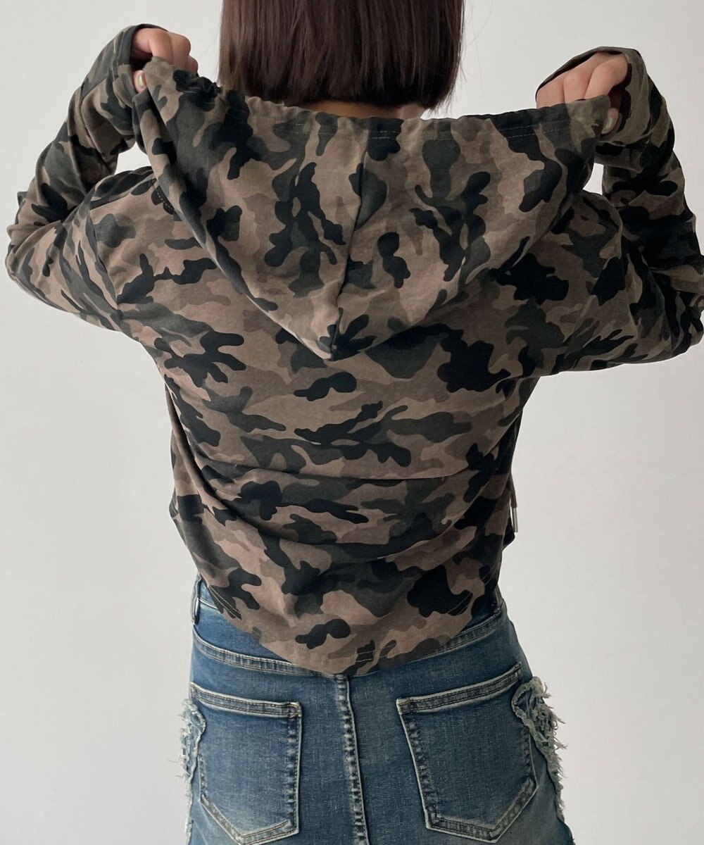 WEGO カーブヘムダブルZIPパーカー 