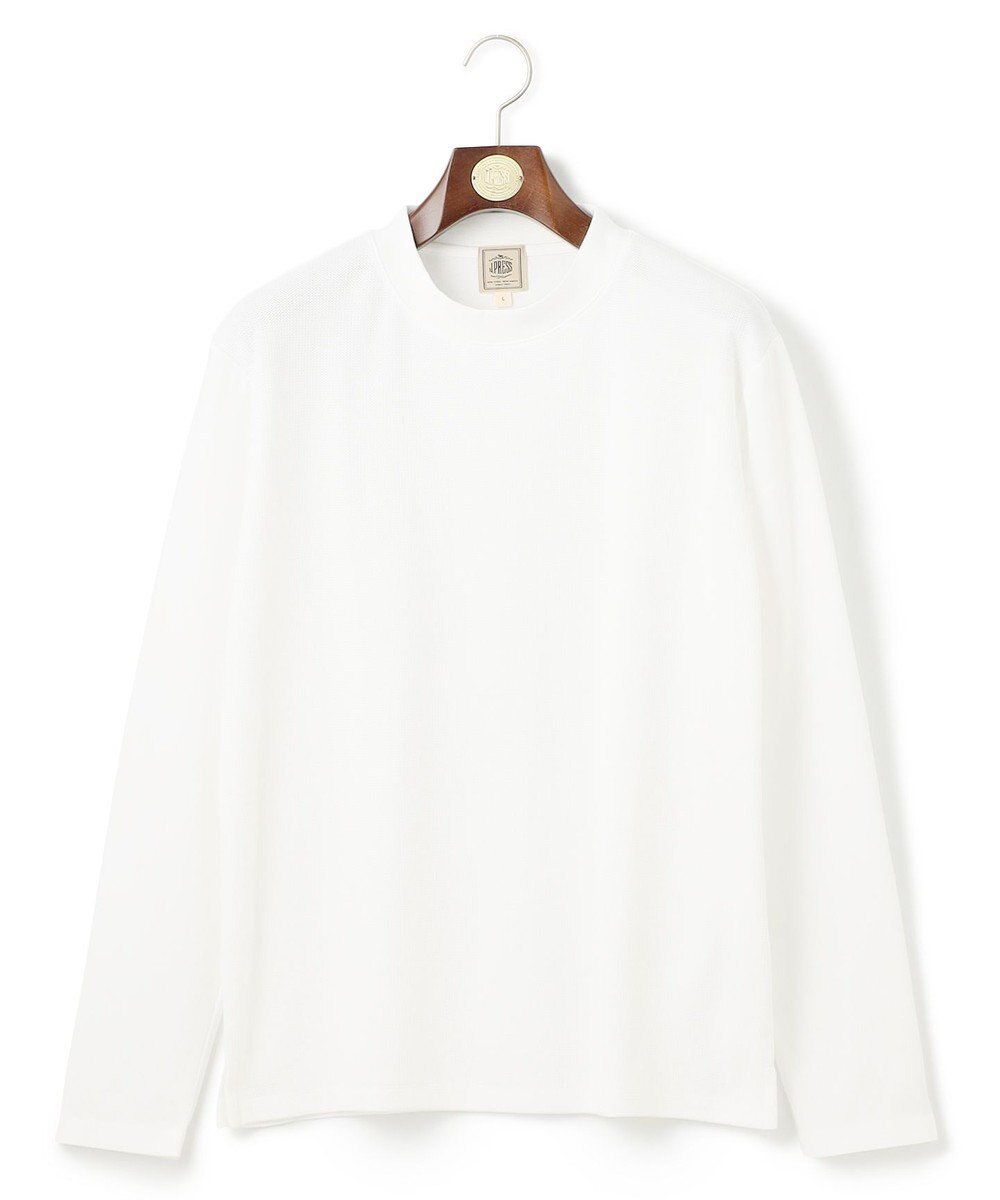 J.PRESS MEN オンでもオフでも品よく快適に【UVカット / 接触冷感 / 吸水速乾】【J.PRESS PREMIUM JERSEY】無地 ロングスリーブTシャツ 