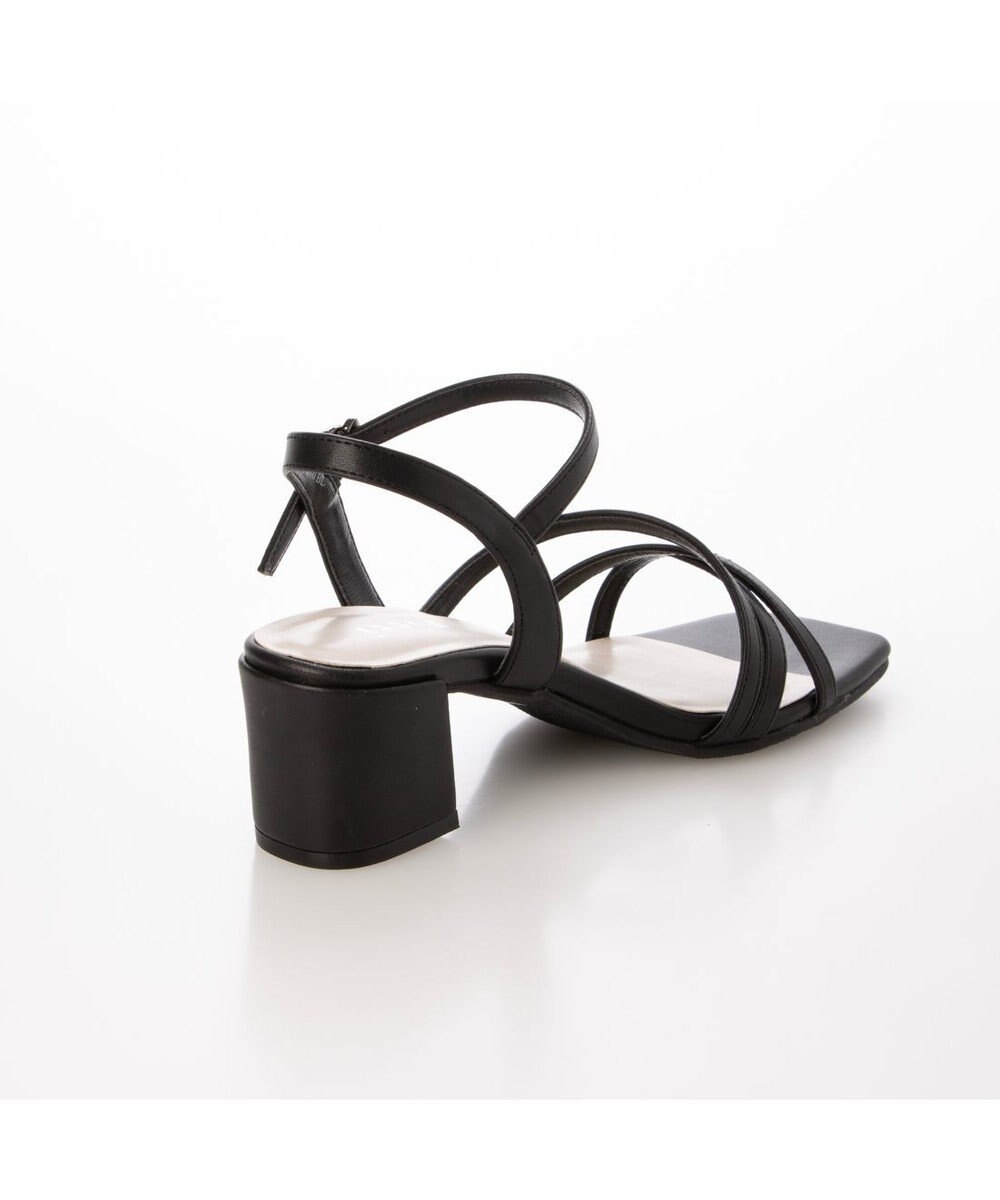 ing <Pitti>【WEB限定】アシンメトリークロスサンダル 