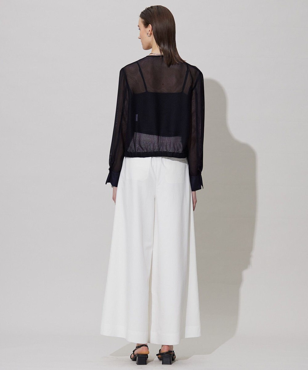 ICB 【洗える】Ta/Peメッシュ ブルゾン 