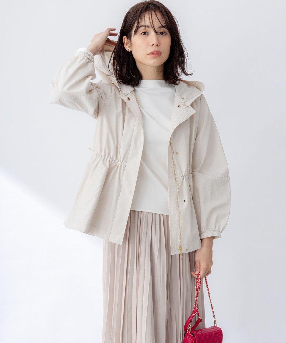 組曲 L 【2WAY】フード付き ライトアウター 
