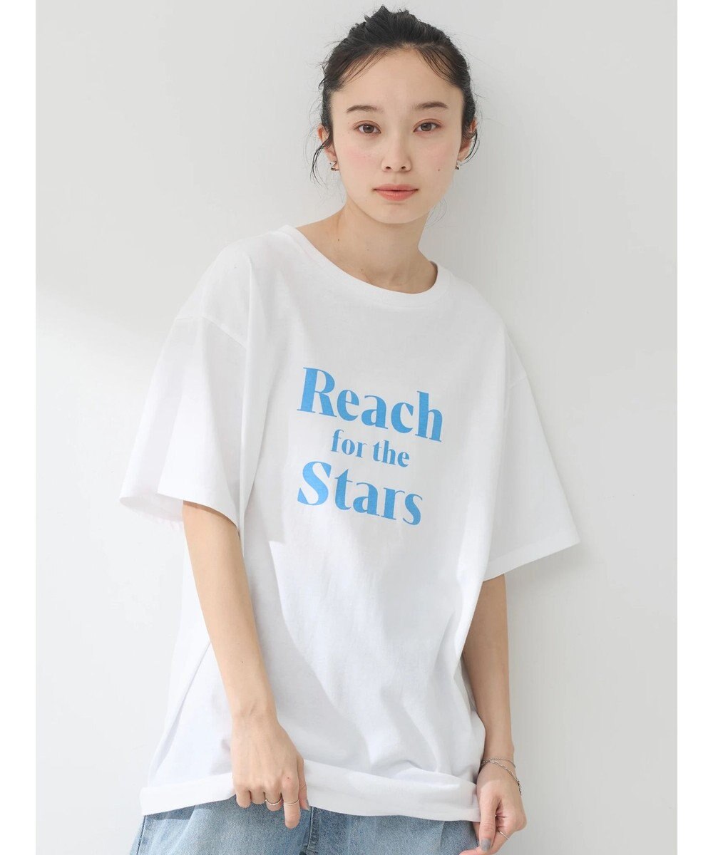 earth music&ecology アソートロゴプリントＴ 