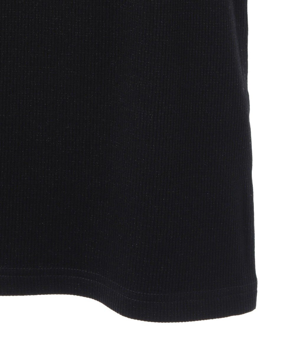 Green Parks カップ付ラメリブベアトップ 