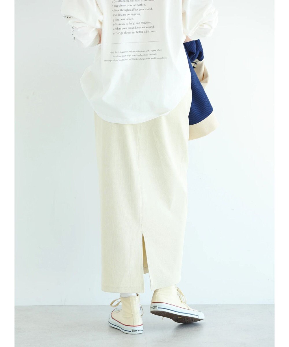 CRAFT STANDARD BOUTIQUE リブロングスカート 