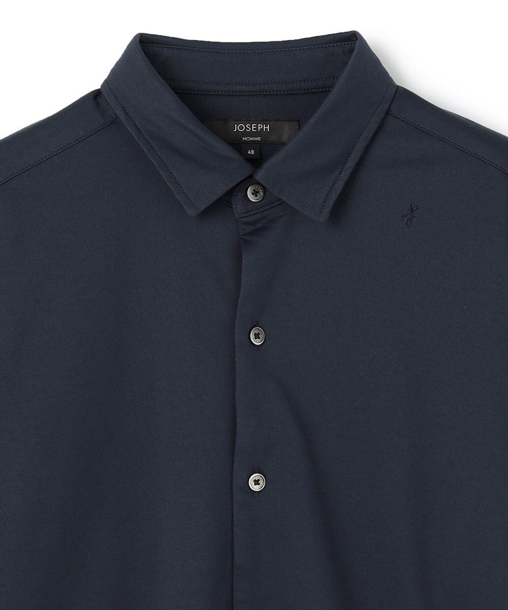 JOSEPH HOMME ツイルネルジャージー　レギュラーカラーシャツ 