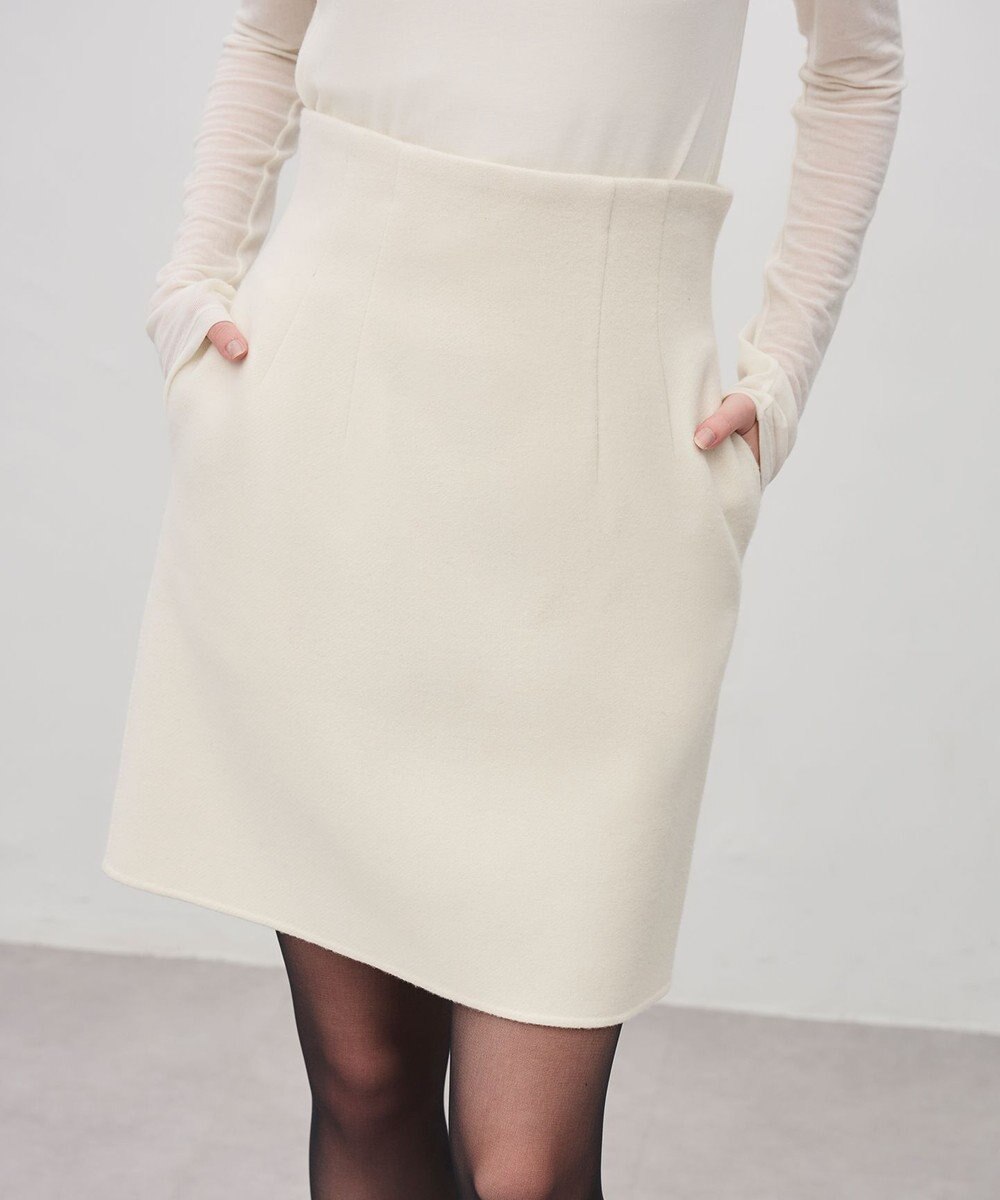 uncrave メルトンリバー ミニスカート 