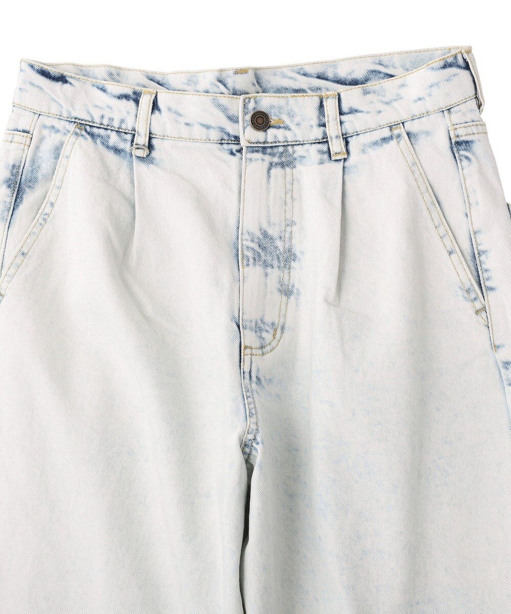 CRAFT STANDARD BOUTIQUE ハイブリーチケミカル加工デニムワイドパンツ 