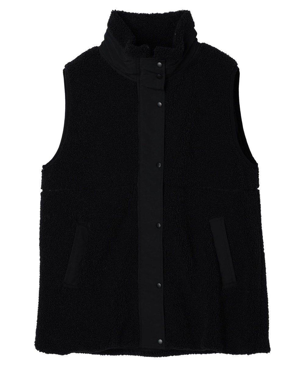 Green Parks ボアミドル丈ベスト 