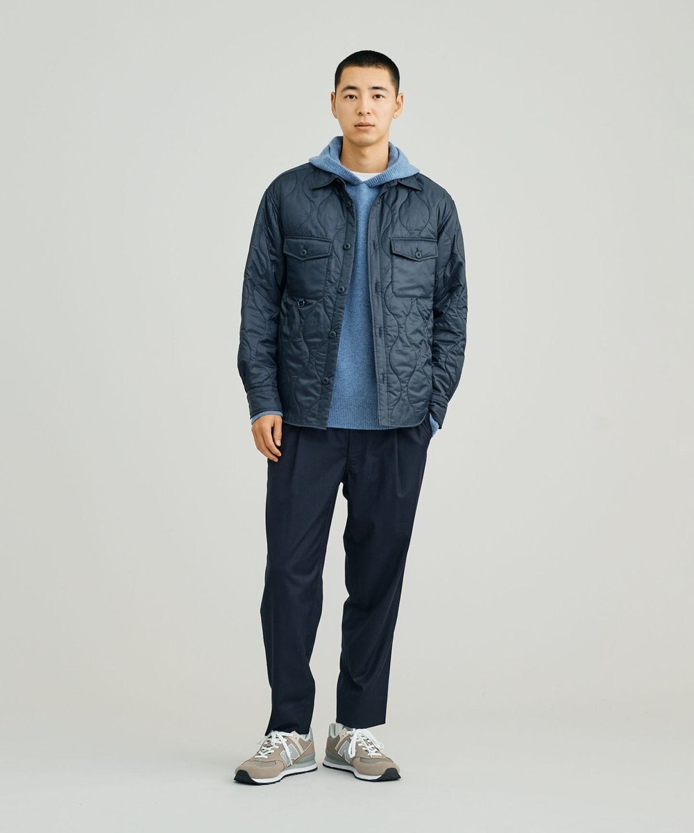 J.PRESS YORK STREET 【UNISEX】キルティング シャツジャケット 