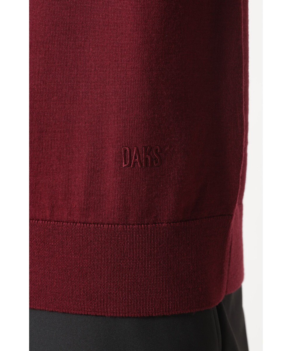DAKS モックネック ニットプルオーバー 