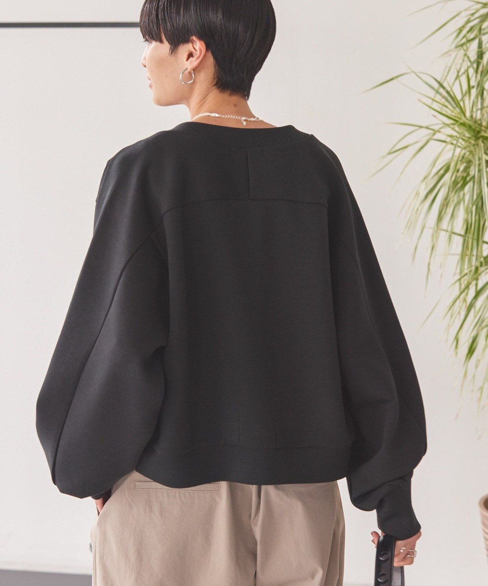 AMERICAN HOLIC ポンチクルーネックカーディガン 