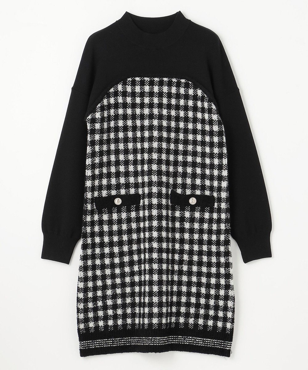 チェックミニニットワンピース / GRACE CONTINENTAL | ファッション  