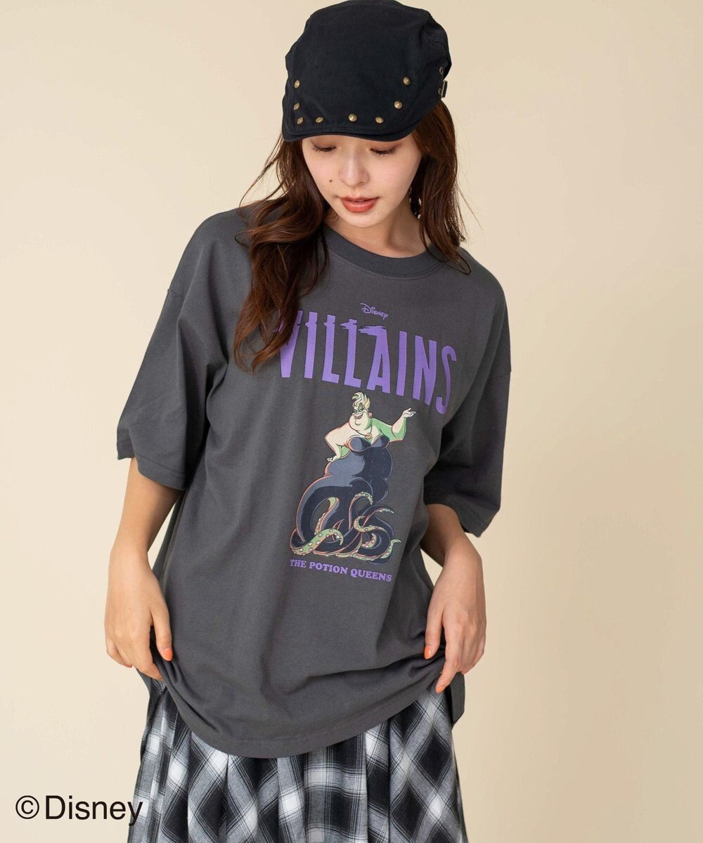 WEGO 【ユニセックス着用ITEM/SMLサイズ展開】VILLAINSグラフィックT（S） 