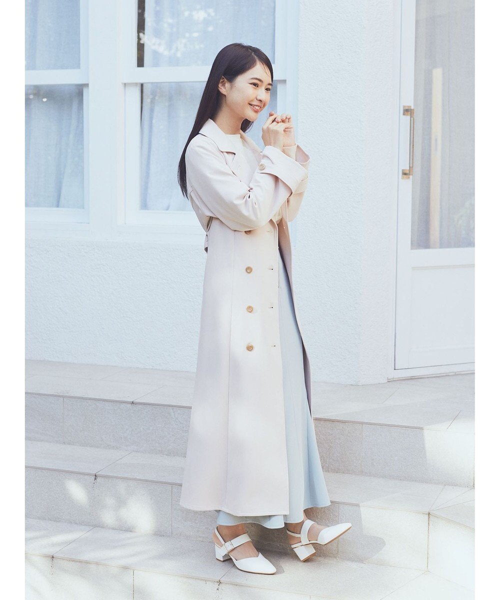 earth music&ecology ２ＷＡＹケープトレンチコート 