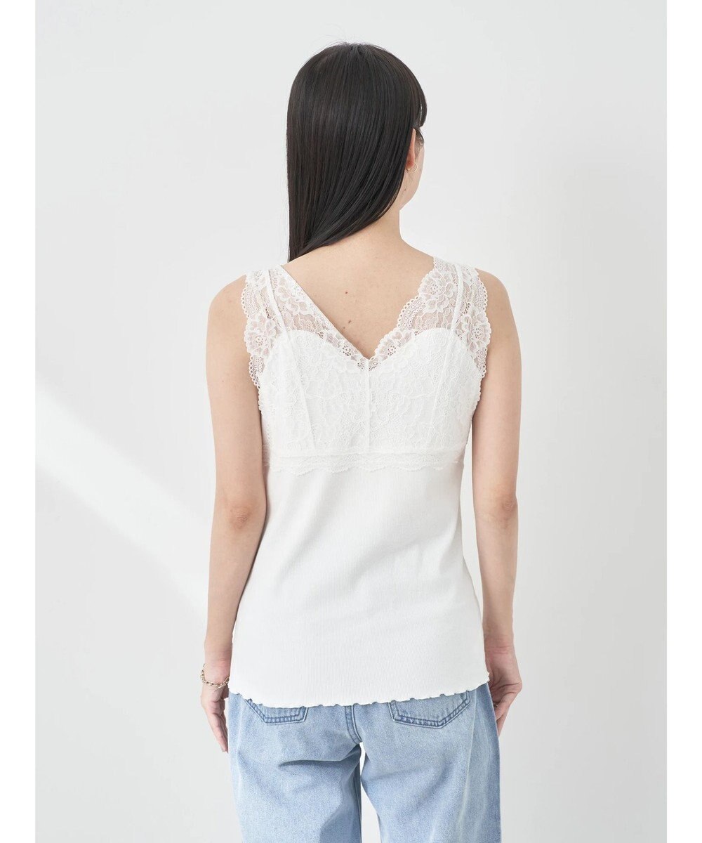 earth music&ecology 前後２ＷＡＹレースタンクトップ 