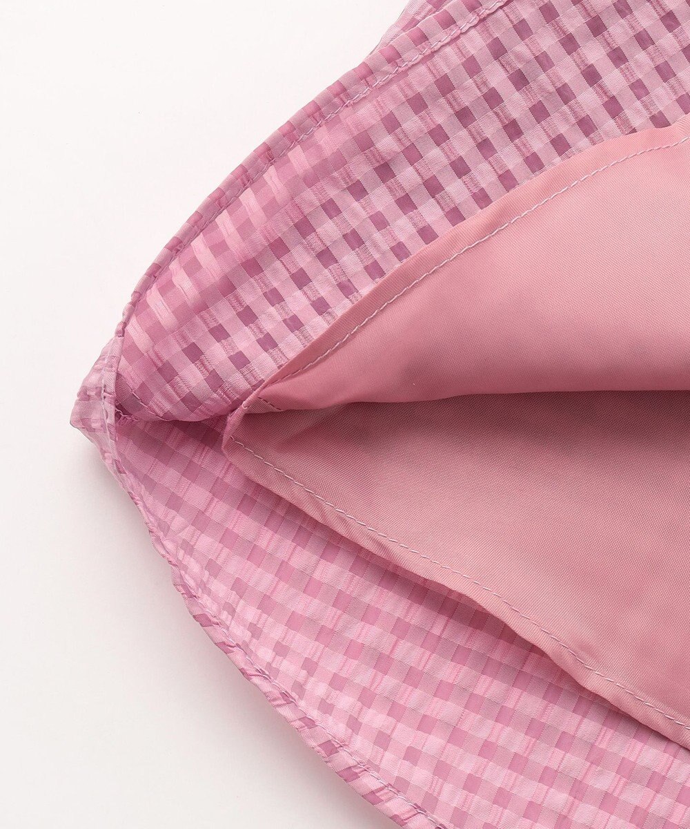 組曲 KIDS 【110-140㎝】ギンガムサッカー ワンピース 