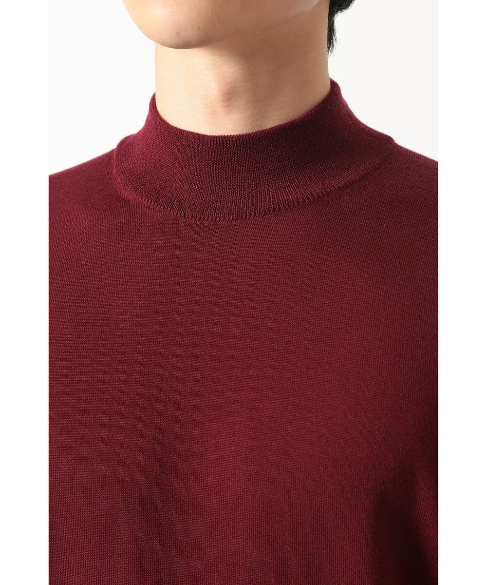 DAKS モックネック ニットプルオーバー 