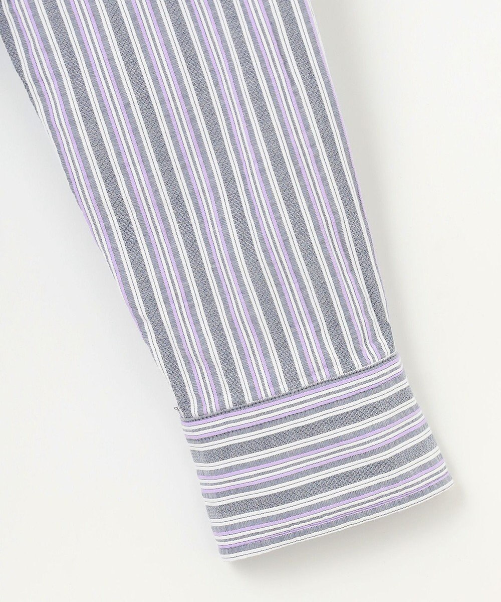 JOSEPH ABBOUD 【オーガニックコットン使用】 オーガニックコードストライプ シャツ 