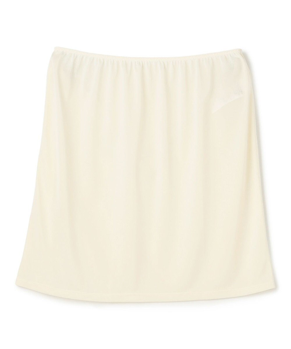 BEIGE， NADIA / 異素材ライン ストレッチニットスカート 