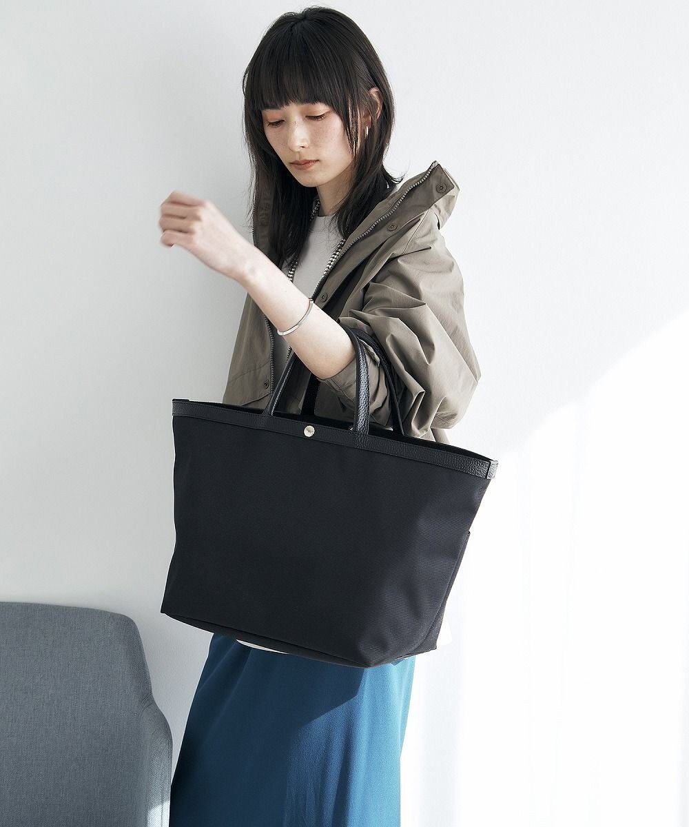 TOPKAPI 【Breath TOPKAPI】NORM ノーム リサイクル ポリエステル シュリンクレザー コンビ A4 トート バッグ 