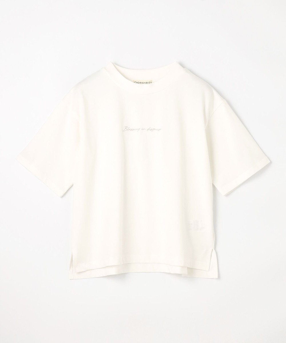 ANY L オーガビッツ刺繍ロゴＴシャツ 