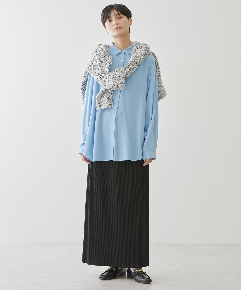 AMERICAN HOLIC サラックールバックタックシャツ 