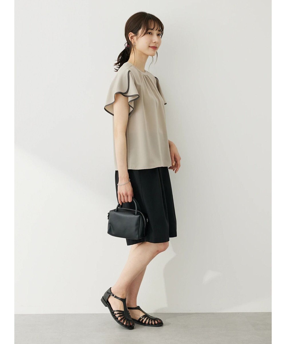 Green Parks 綿麻混ハーフパンツ 